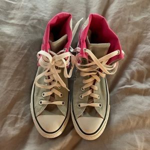 Converse all stars rare high top 2 tone size 8w